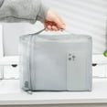 thumbnail image 3 of Aesthetic Makeup Bag Cosmetic Bag Mesh Toiletry Bag Clear Lipstick Storage Pouch, 3 of 16