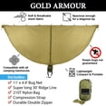 thumbnail image 2 of Red Antimosquitos Gold Armour Guardian para Hamacas Dobles y Simples, 2 of 5