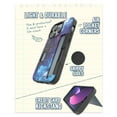 thumbnail image 3 of Smartish iPhone 14 Pro Wallet Case - Wallet Slayer Vol. 2 [Slim + Protective] Credit Card Holder with Kickstand - Spaced Out, 3 of 6