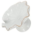 thumbnail image 2 of Bathroom Decorative Soap Holder Countertop Ceramic Soap Tray Wear-resistant Soap Draining Dish, 2 of 7