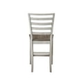 thumbnail image 5 of Bowery Hill Two-tone Smokey Alabaster and Brown Counter Chair (Set of 2), 5 of 7