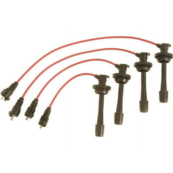 Spark Plug Wire Set - Compatible with 1998 - 1999 Toyota Corolla 1.8L 4-Cylinder