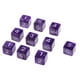 thumbnail image 3 of 107D6 Dados Numeral Dado de 6 Caras de Acrílico para Juego de 20 Unidades ( para Selección) Café y Morado Zulema Juegos de rol Dados, 3 of 8