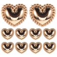 thumbnail image 1 of 10pcs Metal Buttons DIY Sewing Buttons Clothing Buttons Retro Buttons for DIY, 1 of 4