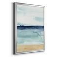 thumbnail image 2 of Watercolor Ocean Horizon I Premium Framed Print - Ready to Hang, 2 of 9