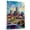 Livonia-Michigan, variant on London Travel Canvas, England Canvas Print vintage, Colorful London Decor City Road, England Pictures Wall Art - 102AZ785