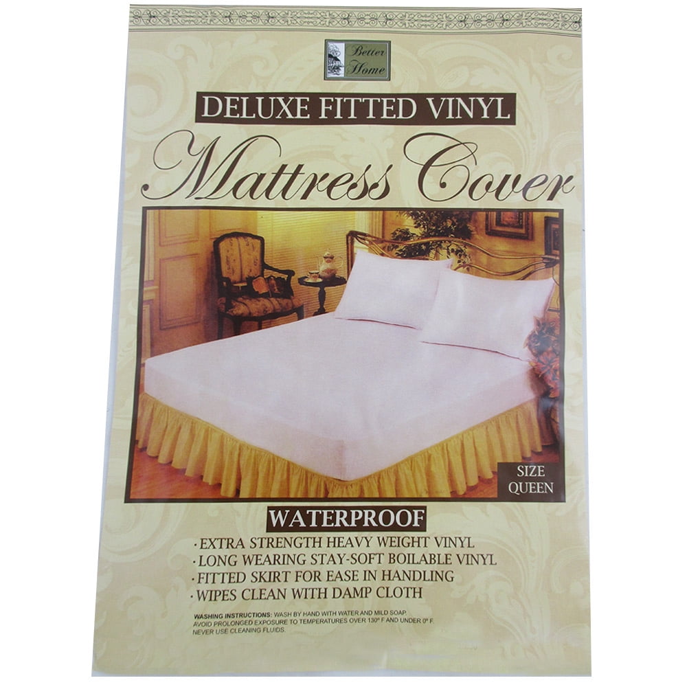 Premium Queen Size Mattress Soft Protector Waterproof Fitted Bed Cover Anti Dust 
