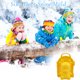 thumbnail image 5 of Molde de bolas de nieve, juguete divertido para hacer bolas de nieve, regalo de Navidad para juegos de invierno (amarillo) Ehuebsd libre de BPA, 5 of 7