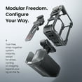thumbnail image 4 of GAEKOL Camera Grip Holder for Insta360 Ace Pro2/Ace Pro,Camera Extension Bracket with Shutter Button for DJI Action 5 Pro/4 3 GoPro Hero 13 12 11 10 9, 4 of 13