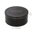 thumbnail image 6 of Decorae Cookie Tins (Set of 2, Black and White); Round Baking and Cake Tins for Special Occasion and Holidays, 7.75-Inch Wide by 3.6-Inch Tall, 6 of 10