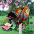 thumbnail image 5 of Coolnut Mailbox Covers Magnetic Standard Size Abstract Painting of Music and Rhythm Seasonal Mail Wraps for Home Outdoor Decor, 25.4"x20.78", 5 of 5