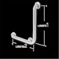 thumbnail image 1 of AJW UG130-K1632R 16 X 32 In. Exposed Flange Right Grab Bar - Configuration K, 1 of 1