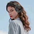 thumbnail image 5 of Style Headband Headphones Customizable with Extended Battery Life SD Card Slot Sound Quality Wireless Earphones, 5 of 6