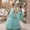 Green, variant on Trendfront Girls Dress Crew Neck Sleeveless Floral Bowknot Long Formal Princess Gown Birthday Party Evening Gown 5-16 Years