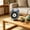 Light Blue-LB, variant on OEFNTAC Round Analog Alarm Clock with Low Light Visible Face Battery Operated for Bedroom Desk Office Nightstand Silent Timepiece Retro Clock Easy Read