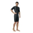 thumbnail image 4 of 3mm Nylon II Neoprene Front Zip Rental Shorty with Super Stretch Panels (Men's Medium), 4 of 6