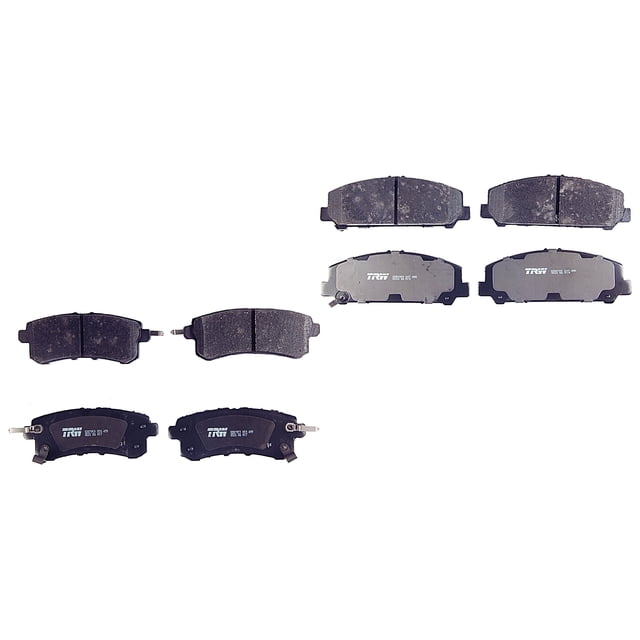 Set de Balatas Bajos Metales TRW Qx56 2011 A 2013 Infiniti Kit Completo Delantero y Trasero
