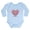 Sky Blue, variant on CafePress - Kiniart Doodle Mom Long Sleeve Infant Bodysuit - Long Sleeve Cotton Baby Bodysuit