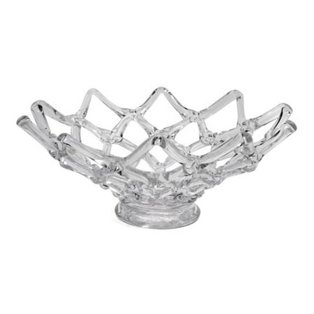 Decorative Blown Glass Bowls Fascinating 17" Luxurious Large Weaved Decorative Hand Blown Glass Bowl Inspiration Decorative Blown Glass Bowls Amazing 17" Luxurious Large Weaved Decorative Hand Blown Glass Bowl Decorating Design
