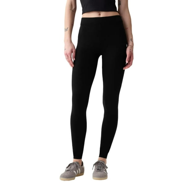 Leggings Básicos GAP Pantalón True Black para Mujer Talle XXL