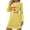 Yellow, variant on HUJlwoi Women's Valentines Nightgown Heart Graphic Long Sleeve Tank Sleepwear Comfort Round Neck Nightdress Valentine Loungewear