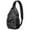 Spider Web Halloween, variant on Sling Backpack,Spider Web Bats Halloween Pattern Sling Bag with Water Bottle Holder,Waterproof Sling Bag for Men/Women with Headphone Jack for Hiking,Travel