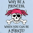 thumbnail image 2 of CafePress - Pink Princess Pigtail Pirate Body Suit - Baby Light Bodysuit, Size Newborn - 24 Months, 2 of 4