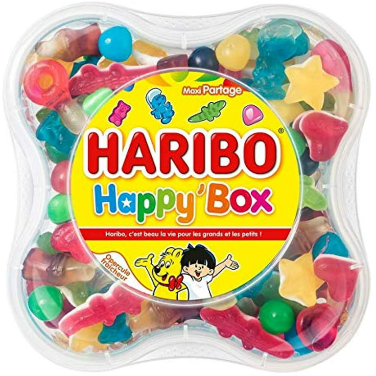 Haribo The Pik Box - Resealable Plastic Tub From France