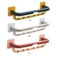 thumbnail image 3 of Yuarrent Toallero montado en la pared Baño Cocina Toallas de mano Barra doble Plegable Oficina Hotel Organizador Titular Accesorios Accesorios de baño Azul amarillo Yuarrent HA065061-01B, 3 of 6