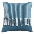 thumbnail image 2 of Housse de Coussin Macramé en Coton Boho Housse de Coussin Décorative Bleue 45x45cm, 2 of 8