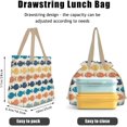 thumbnail image 4 of Sac à Lunch pour Femmes Isolé Sac à Lunch à Cordon pour le Travail, Grande Boîte à Lunch Résistante aux Taches pour Femmes avec Contenants, Sac Cromwell à Fermeture Cintrée Sac à Lunch Réutilisable pour Homme Noir Bureau, 4 of 4