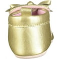 thumbnail image 3 of Hudson Baby Infant Unisex Moccasin Shoes, Gold, 0-6 Months, 3 of 8