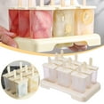 thumbnail image 2 of 9/4 Grids Ice Cream Popsicle Mold Tray DIY Ice Cream Homemade Ice Machine G4X2, 2 of 6