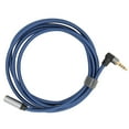 thumbnail image 4 of 3.5 Mm Stereo Audio Extension Cable, 3.5mm Stereo Female To 90 Male Cable Slim  For Smart Phone For Tablet Computer, 4 of 8