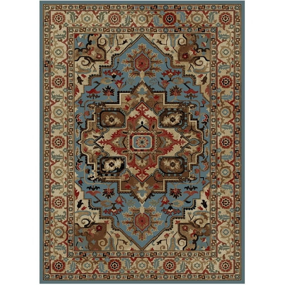Mayberry Rug HT7776 5X8 5 ft. 3 in. x 7 ft. 7 in. Home Town Charisma Cloude Area Rug, Cloude