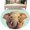 Teal Brown, variant on Area Rug for Living Room, Green Cute Bunny Non-Slip Indoor Large Carpet for Bedroom/Dining Room, Funny Rabbits Modern Art Washable Low-Profile Rectangle Floor Mat Runner Rugs - 3 x 5 Ft