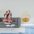 thumbnail image 2 of Adorno de escritorio acrílico para decoración navideña con soporte giratorio para secar tazas y organizador de tazas para mesa y armario., 2 of 8
