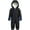 Jet Black, variant on Baby Boys Snowsuit - One-Piece Full Sherpa Fleece Lined Infant Pram Quilted Baby Winter Suit (3M-9M)