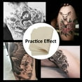 thumbnail image 5 of Blank Tattoo Skin Practice - Yuelong Double Sides 10 Sheets 8x6 Fake Skin Tattooing and Microblading Eyebrow Practice Skin for Beginners and Experienced Tattoo Artists Tattoo Supplies, 5 of 5