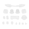 thumbnail image 1 of Juego Entero de Botones Para Serie X S Agarre, RB LB RT LT Parachoques Desencadenantes DPad Abxy Inicie Back Sync Botones Series X, Controlador de Juego para ser, 1 of 7