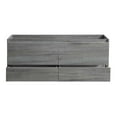 thumbnail image 3 of Fresca Catania 60" Wall Hung Single Sinks Wood Bathroom Cabinet in Ocean Gray, 3 of 4