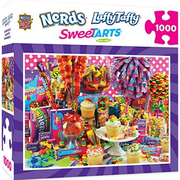 MasterPieces Candy Brands Wonka Candy 1000 Piece Jigsaw Puzzle