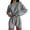 Gray, variant on Womens Matching Sets Summer 2 Piece Cut out Smocking Cozy Pajama Set Lightweight Nightwear Solid Elegant Sleepwear