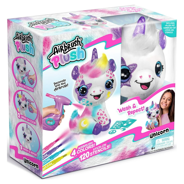 Airbrush Plush Unicorn From Canal Toys Review – What's Good To Do