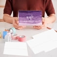 thumbnail image 2 of Koyal Wholesale Wedding Day Gift Cards Set with Envelopes Set of 12, Purple Ombre Watercolor, 2 of 5