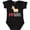AB-Black, variant on Goat Cute I Love Goats Farm Animal Boys or Girls Baby Bodysuit