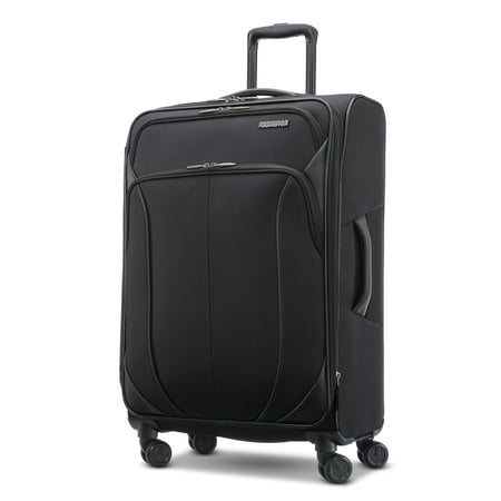 American Tourister 4 KIX 2.0 24-inch Upright Spinner Luggage, One Piece