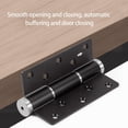 thumbnail image 2 of Automatic Door Closer Concealed Door Hinges Aluminum Alloys Door Closing Device Soft Damped Closures Hardware Enduring, 2 of 10