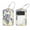 multicolored 1, variant on PhooArto 2 Pcs Luggage Tags, Hens Chickens Pattern Privacy Cover ID Label with Stainless Steel Loop and Address Card for Travel Bag Suitcase