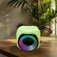 thumbnail image 6 of Qwtwty Speakers Wireless Bluetooth Speaker - Colorful LED Lights - True Wireless Stereo Powerful Subwooferfor Travel Beach - Great Gift for All, 6 of 7